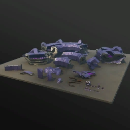 Crashed Abductor Gallery - Gallery - Fortnite