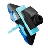 Black and Blue Shield Fish - Fish - LEGO Fortnite