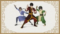 Toph, Katara, and Zuko (News Tab) - Promo - Fortnite