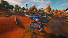 Boney Burbs (Gas Station - Back View) - Location - Fortnite