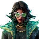 Valeria (Stygian Green Valeria) - Outfit - Fortnite
