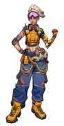 Concept Art for Carey, from an Epic Games survey