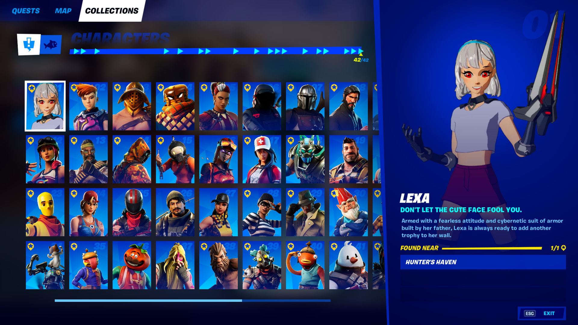 Character Collection Book Fortnite Wiki Fandom