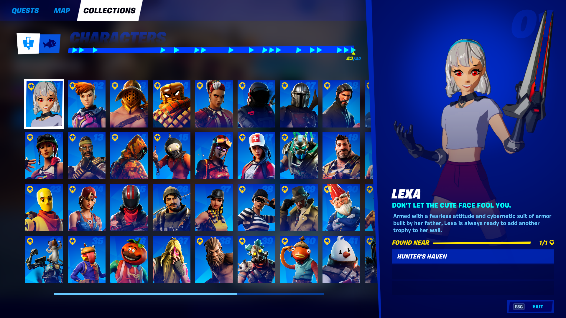 Libro raccolta personaggi - Fortnite Wiki