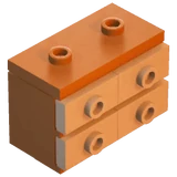 Modern Dresser - Medium - Furniture - LEGO Fortnite