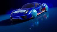 Porsche 918 Spyder + Sonic the Hedgehog (News Tab) - Promo - Fortnite