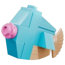 Blue Flounder - Fish - LEGO Fortnite Brick Life