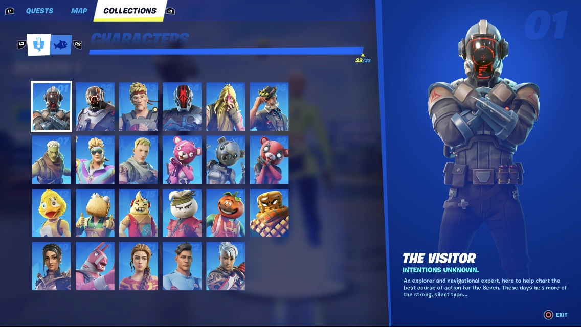 Character Collection Book Fortnite Wiki Fandom