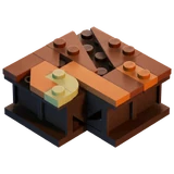 Splintered Counter - Corner - Furniture - LEGO Fortnite