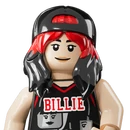 Red Roots Billie - Outfit - LEGO Fortnite