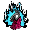 Cursed Llama - Emoticon - Fortnite