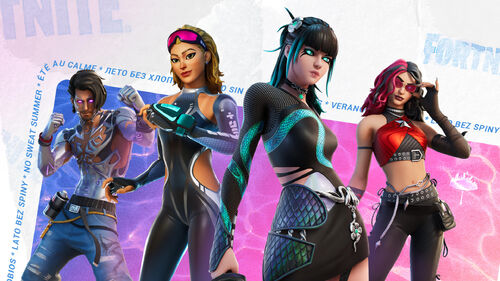Ora klambi musim panas kringet - promo - Fortnite