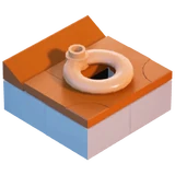 Knightly Privy - Furniture - LEGO Fortnite