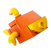 Orange Flopper - Fish - LEGO Fortnite