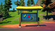 Donation Board depicting the win of the Shockwave Launcher