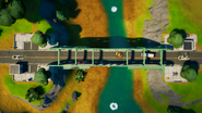 Green Steel Bridge (C2S7 Top) - Landmark - Fortnite.png (3.01 MB) Top view