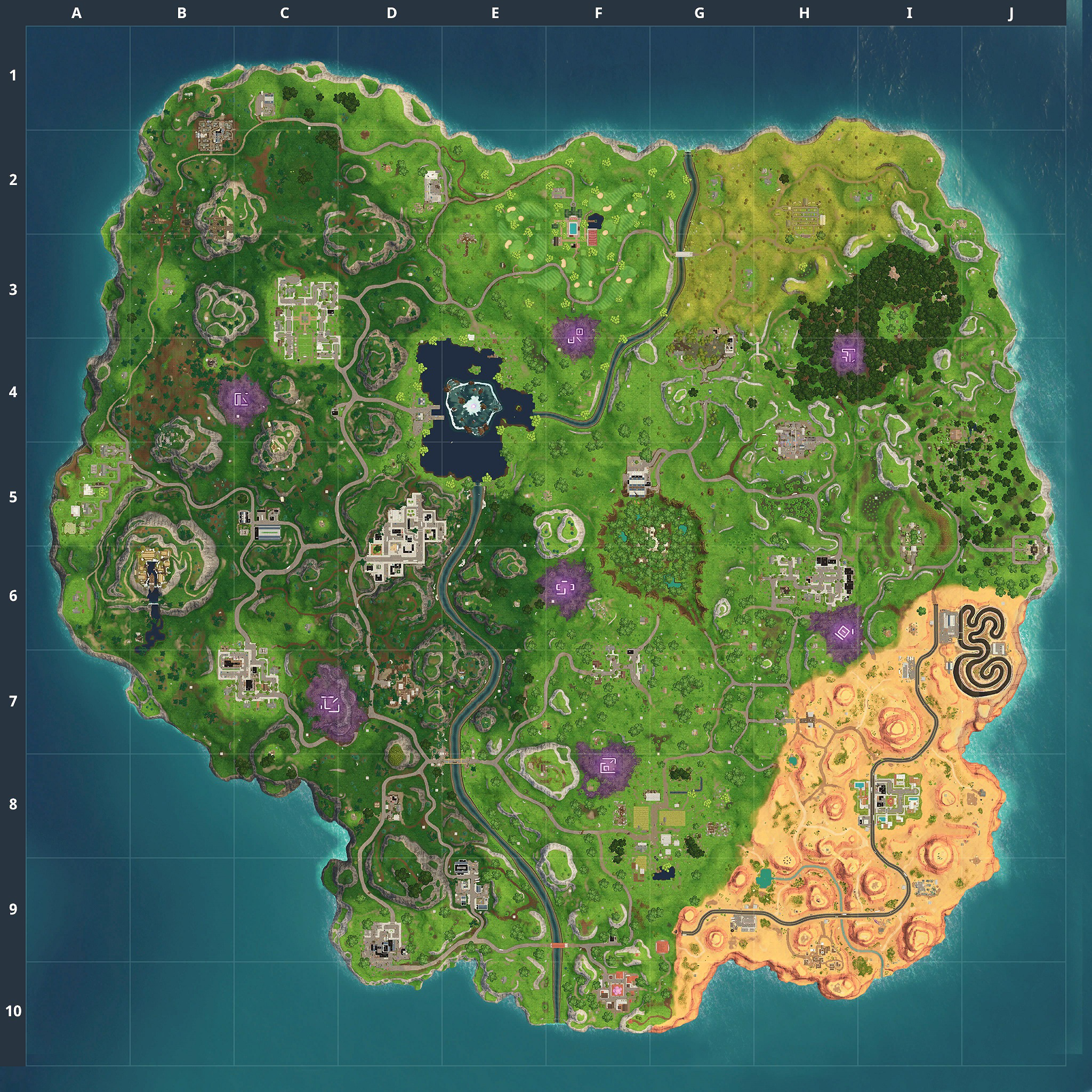 Fortnite Season 1 Map Athena: A trip down memory lane