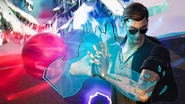 Cursed Technique Lapse: Blue merging with Cursed Technique Reversal: Red