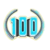 Season Level 100 (Season 9 Emoticon)
