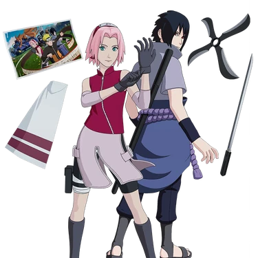 Sasuke & Sakura Bundle - Item Shop Bundle - Fortnite