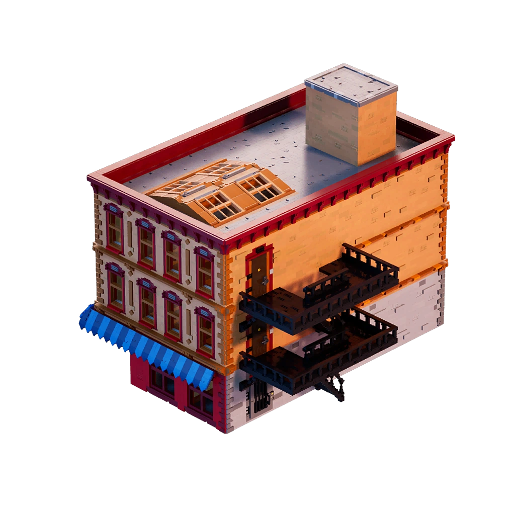 LEGO Fortnite:Friendly Neighborhood Apartment (LEGO® Kit)