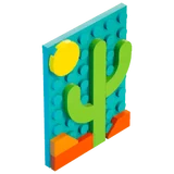 Saguaro Sunrise Poster - Decoration - LEGO Fortnite