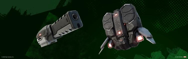 War Machine's Auto Turret & Hover Jets - Promo - Fortnite