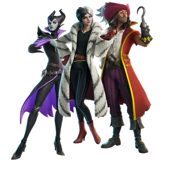 Disney Villains Bundle (v40.10) - Item Shop Bundle - Fortnite