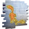 Golden Wolf - Spray - Fortnite