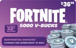 Small 5,000 V-Bucks Card