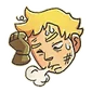 Sweaty Jonesy - Emoticon - Fortnite
