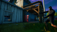 SHADOW guide his mate to Risky Reels bathroom