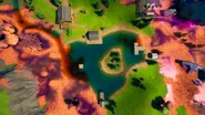 Lake Canoe (C2S8 - Oct. 10 Top) - Landmark - Fortnite.png (3.27 MB) Top View on October 10th
