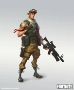 Male Soldier (Blank)