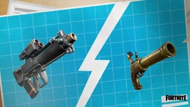 Donation Station (Proximity Grenade Launcher vs Flint-Knock Pistol) - Promo - Fortnite