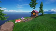 Hut (Golden Coast - Boreal Forest - 3) - Unnamed Location - Fortnite.png (3.87 MB) Overview (#3; Near Latte Landing; Became part of snow biome in Update v40.00)