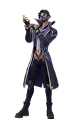 Lorenzo the Reckless Mask On - Full Body