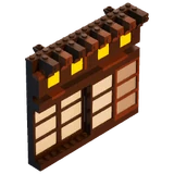 Shoji Wall 04 - Building Part - LEGO Fortnite