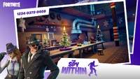 The Spy Within Quests (Holiday Workshop - News Tab) - Promo - Fortnite