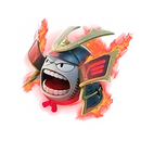 Samurai Screamer - Back Bling - Fortnite
