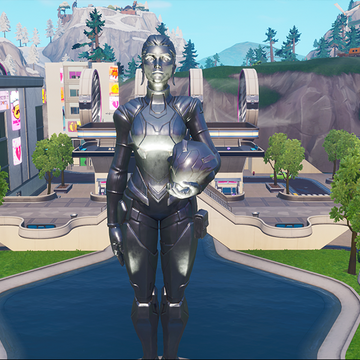 Singularity Fortnite Wiki Statue Of Singularity Fortnite Wiki Fandom
