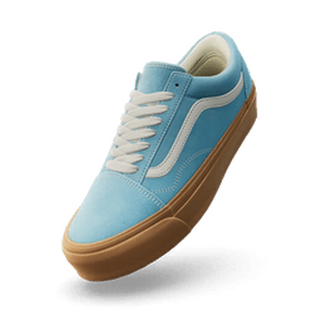 国内配送 VANS PREMIUM OLD SKOOL GUM CRYSTAL BLUE Premium Old Skool Gum Shoe in Crystal Blue / Gum | Vans