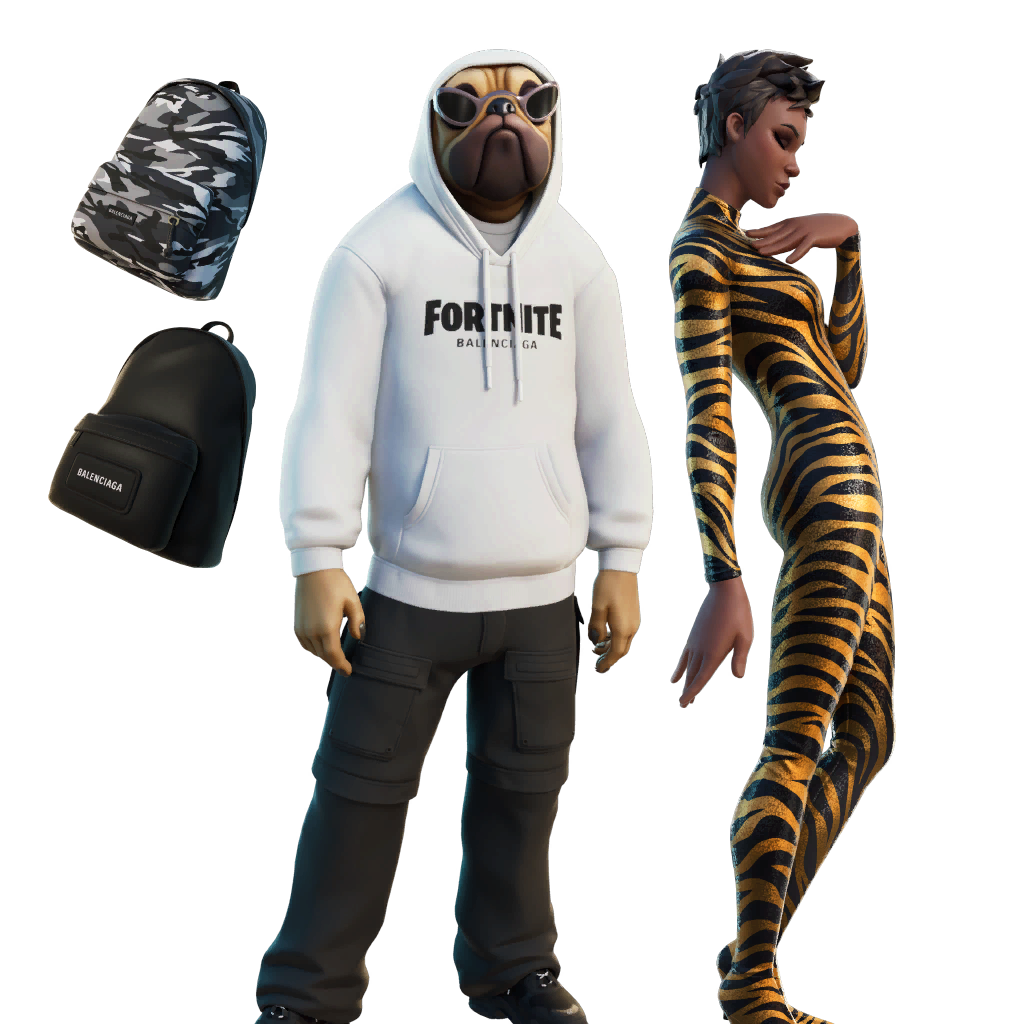 Fortnite x Balenciaga Skins, Clothing, Accessories Collab