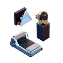 Daft Punk Bedroom Faster Stronger - Decor Bundle - LEGO Fortnite
