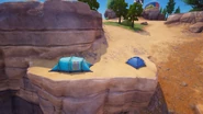 Campsite (Golden Coast - Desert - 5) - Unnamed Location - Fortnite.png (3.62 MB) Campsite (Near Sandy Strip)