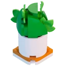 Supernova Monstera Planter - Decoration - LEGO Fortnite