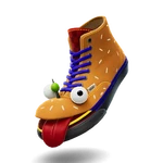 Vans x Durrr Burger Authentic Hi - Kicks - Fortnite