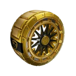 Gold Band - Wheels - Rocket Racing