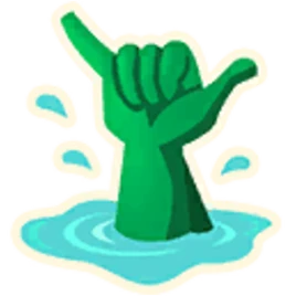 Sea Shaka emote