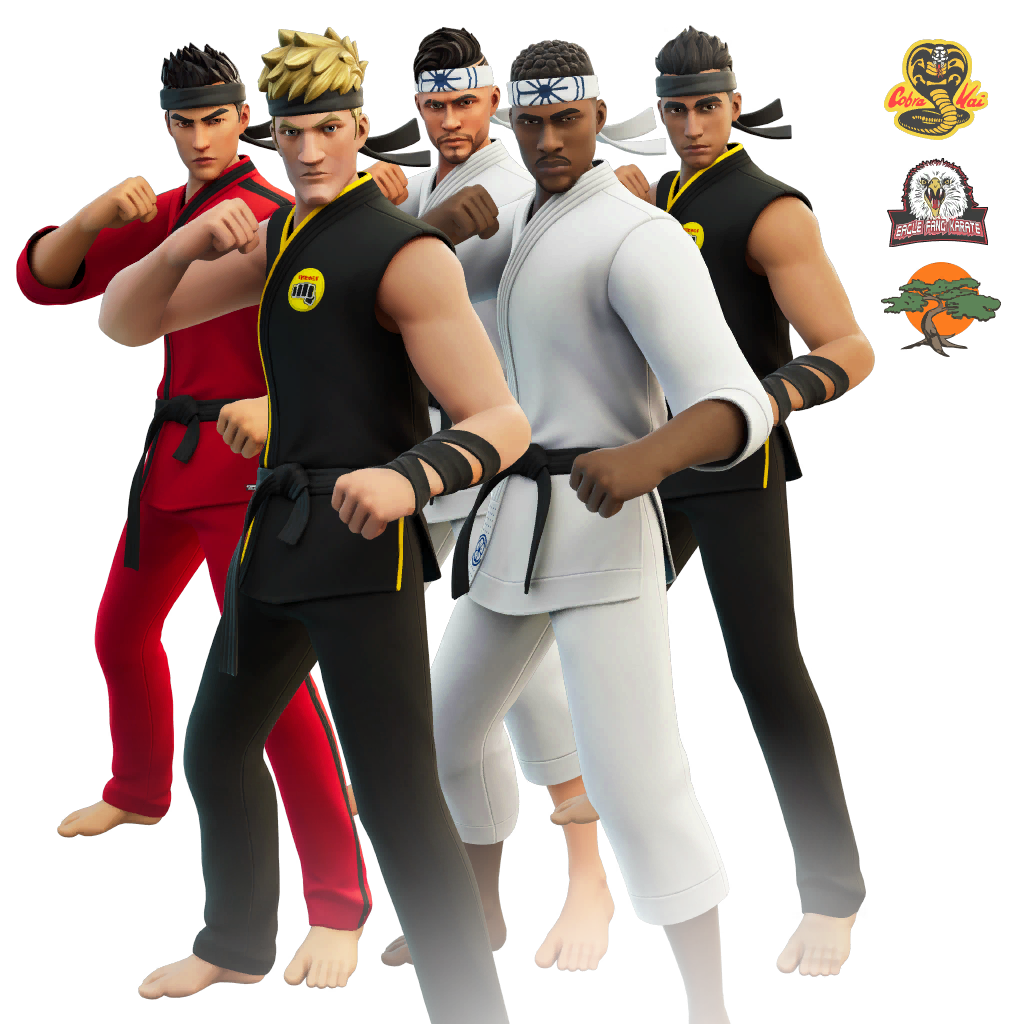 Conjunto Cobra Kai chega ao Fortnite